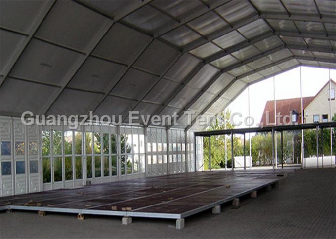 Белизна шатра сени на открытом воздухе алюминиевого свода коммерчески для спортзала/торговой выставки