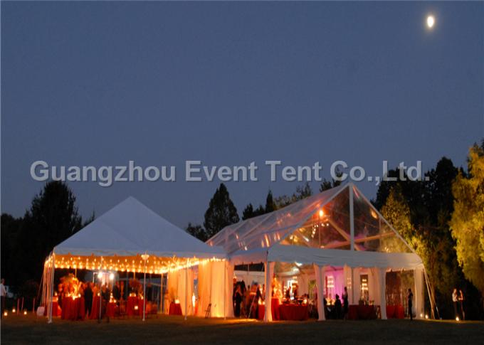 Шатры для располагаться лагерем, ясный шатер сильной рамки сверхмощные свадьбы крыши с местом 200 человеков