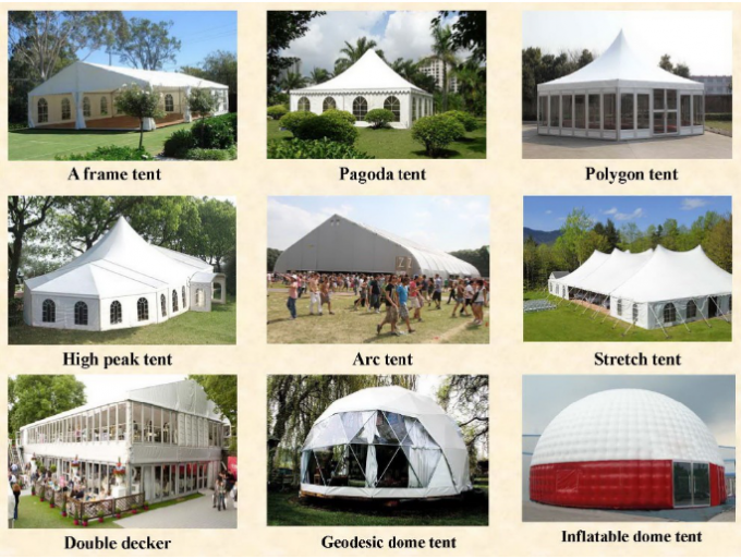 Ясный шатер для 300 человек, прозрачный шатер партии крыши свадьбы с тканью ПВК