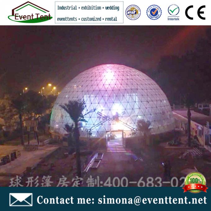 Реклама кампании партии ФорЭвенинг шатра геодезического купола стальной структуры большая