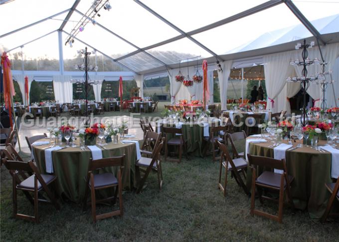 Шатры для располагаться лагерем, ясный шатер сильной рамки сверхмощные свадьбы крыши с местом 200 человеков
