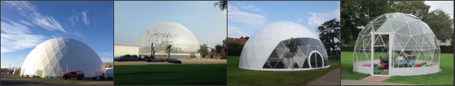 На открытом воздухе геодезический подгонянный большой шатер купола для событий/выставки
