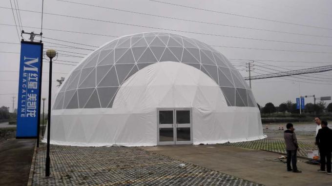 УЛЬТРАФИОЛЕТОВОЕ устойчивое/водоустойчивое форменное шатра укрытия купола круглое с ПВК покрыло ткань крышки