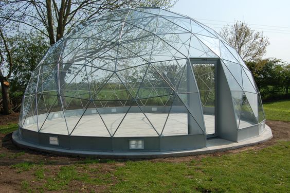 Коммерчески на открытом воздухе стеклянный геодезический большой шатер купола для парника