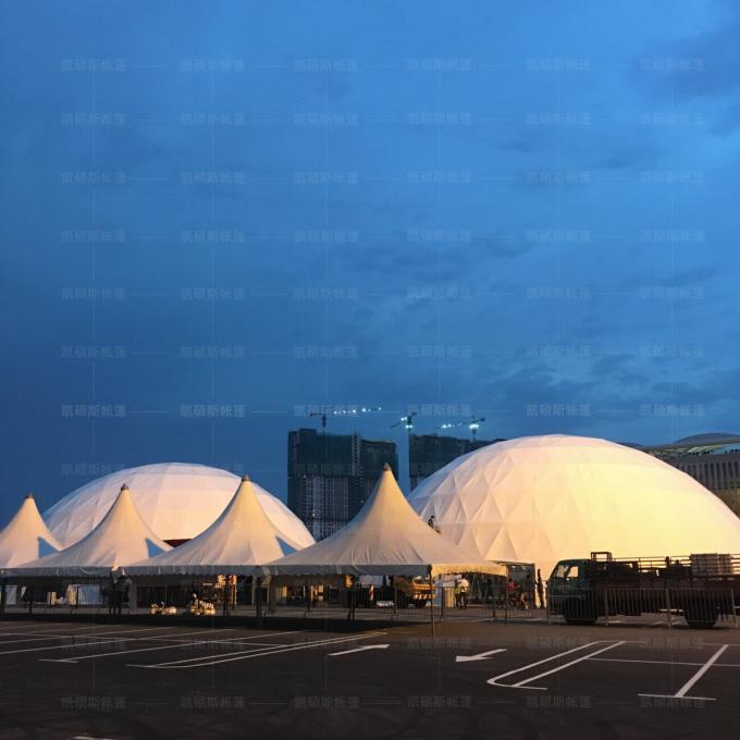 Коммерчески геодезический большой шатер купола на партия диаметр 4м до 60м