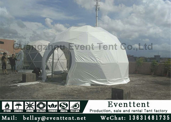 Китай Ясность огораживает большой шатер купола с горячим гальванизированным диаметром железного каркаса 6м поставщик