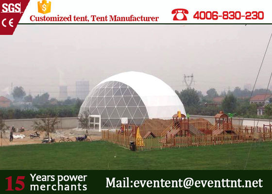 Китай Легкий соберите на открытом воздухе большие диаметры шатра 45м купола с стальной структурой поставщик