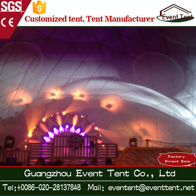 Китай Шатер события прозрачного шатра геодезического купола на открытом воздухе для излишек 1000 человек поставщик