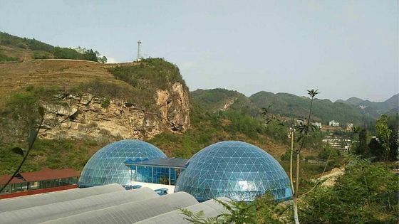 Китай Шатер купола роскошной стеклоткани большой/шатры геодезического купола для постоянной гостиницы поставщик