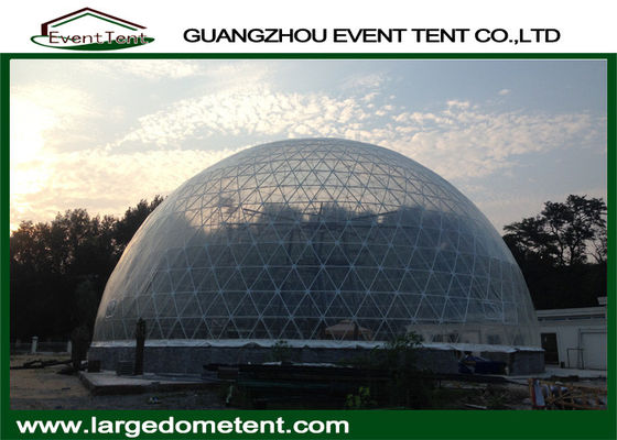 Китай шатры геодезического купола диаметров 20м круглые с ясной тканью ПВК поставщик