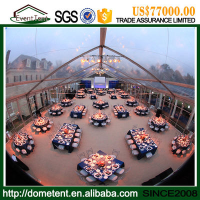 Китай Огромный шатер свадебного банкета 20кс50м, Виндпрооф алюминиевый шатер события рамки поставщик
