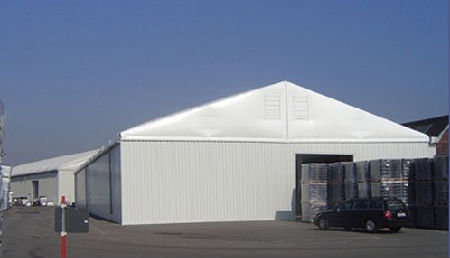 Китай Максимум усиливает водоустойчивые алюминиевые промышленные шатры хранения 120кс48кс3мм поставщик