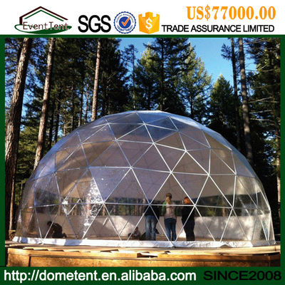 Китай Подгонянный водоустойчивый алюминиевый шатер геодезического купола рамки для размещещния поставщик