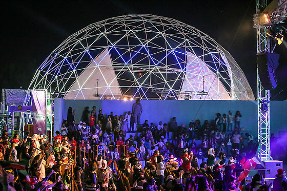 Китай Диаметр шатра укрытия 20 геодезического купола Ратардант огня стальной шестиугольный поставщик