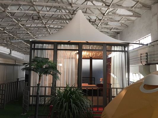 Китай Роскошь 5м * 5м располагаясь лагерем шатров стеклянной гостиницы дома курорта Префаб шатра на открытом воздухе поставщик