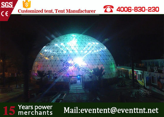 Китай 25 метров шатра купола партии диаметра красивого светлого на события 15 лет продолжительности жизни поставщик