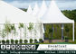 Белый на открытом воздухе шатер для рекламировать, сверхмощный водоустойчивый СГС партии газебо поставщик