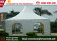 шатер пагоды выставки 6кс6м пвк на открытом воздухе с продажей окон пвк поставщик