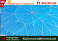40м / 50м геодезический купольный шатер стальная рама материал с огнеупорным сертификатом поставщик