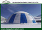 Структура Дя 5-30м шатра купола красочной ткани ПВК Рустлесс геодезическая стальная поставщик