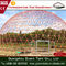 Диаметр шатер геодезического купола цирка 25 м большой красочный для свадебного банкета поставщик