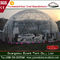 Шатер купола Гео крыши Дя 20 прозрачный ясный с стеклянным окном поставщик