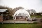 Шатер купола шатра свадебного банкета доказательства воды сверхмощный с прочной стеклянной дверью поставщик