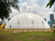 Уникальный 30М на открытом воздухе большой шатер геодезического купола с сильной структурой поставщик