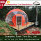 Двух- покрытый шатер пвк роскошный располагаясь лагерем, небольшой желтый шатер геодезического купола для живущей комнаты поставщик