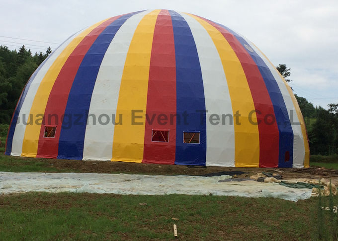 шатер купола стальной структуры нагрузки снега 40м большой для свадебного банкета