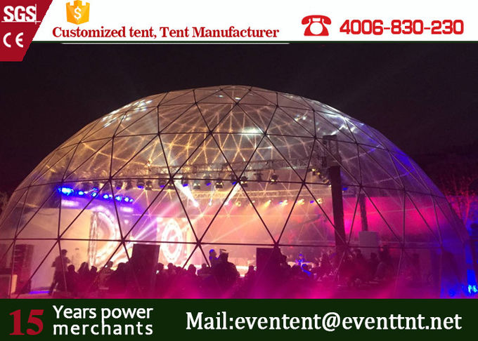 30 метров шатра купола большой структуры железного каркаса большого для свадебного банкета